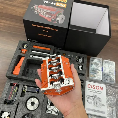 🎉Last Day Promotion 50% OFF + FREESHIPPING🔥 - Gasoline OHV V8 Small-block Engine Model Kits